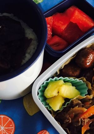しぐれ煮弁当-レシピのメイン写真