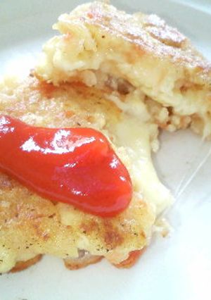 肉なしヘルシー！もちもち豆腐バーグ☆-レシピのメイン写真