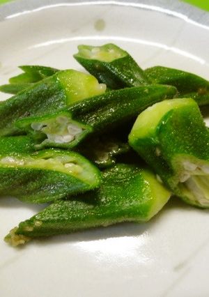 ＊オクラのこんぶ茶和え＊-レシピのメイン写真