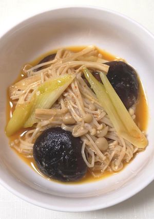 レンジで簡単☆えのきと椎茸のピリ辛ポン酢-レシピのメイン写真
