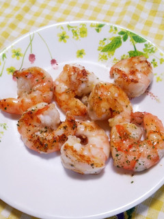 お弁当に簡単♪エビのガーリックソテー-レシピのメイン写真