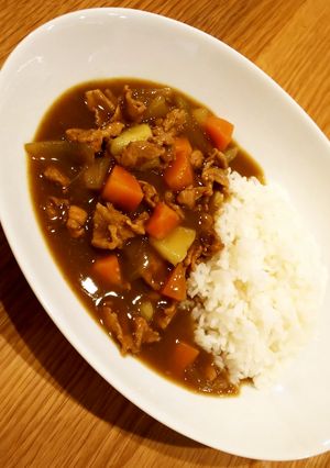 お手軽♥️やわらか豚コマのカレーライス-レシピのメイン写真