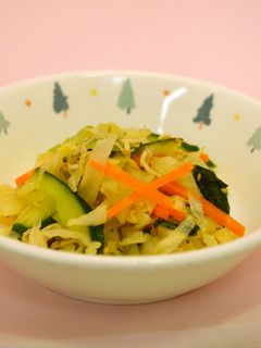 じゃこサラダ【学校給食】-レシピのメイン写真