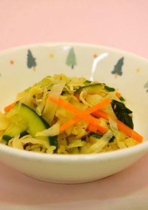 じゃこサラダ【学校給食】-レシピのメイン写真