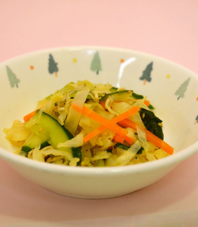 じゃこサラダ【学校給食】-レシピのメイン写真
