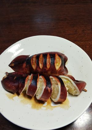 いかめし(もち米だけを圧力鍋で)-レシピのメイン写真