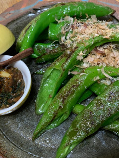 大葉みそには万願寺とうがらしの焼いたん-レシピのメイン写真