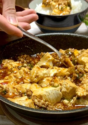 簡単！ピリ辛麻婆豆腐-レシピのメイン写真