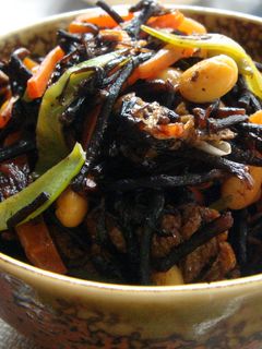 カリカリ大豆のひじきの煮物-レシピのメイン写真