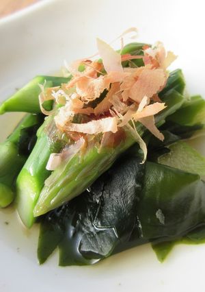 シャキッと食感！アスパラガスのお浸し-レシピのメイン写真