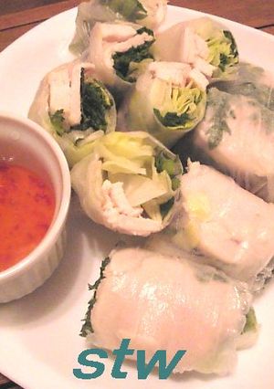 春菊の生春巻き-レシピのメイン写真