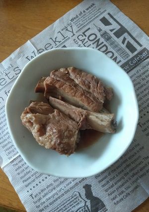 焼酎で本場の味を再現!スペアリブソーキ♪-レシピのメイン写真