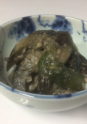 ナスの辛味噌炒め-レシピのメイン写真