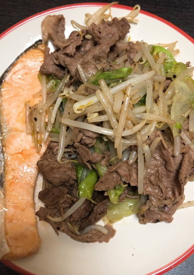牛肉のレタス炒め-レシピのメイン写真