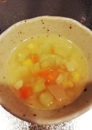 【完了期～幼児食】野菜大量コンソメスープ-レシピのメイン写真