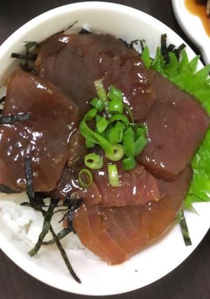 簡単絶品★漬けマグロ丼-レシピのメイン写真