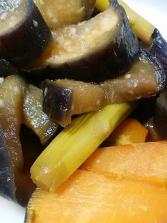 なすびなど野菜の煮物 お酢を効かせて-レシピのメイン写真