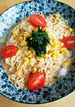 牛乳でまろやか冷やし味噌ラーメン-レシピのメイン写真