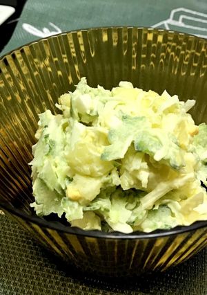 ゴーヤ入りポテトサラダ-レシピのメイン写真