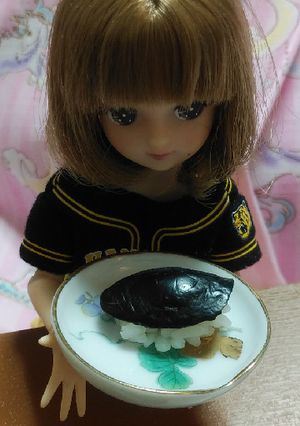 リカちゃんサイズ♡なす寿司？ꕤ*.ﾟ-レシピのメイン写真
