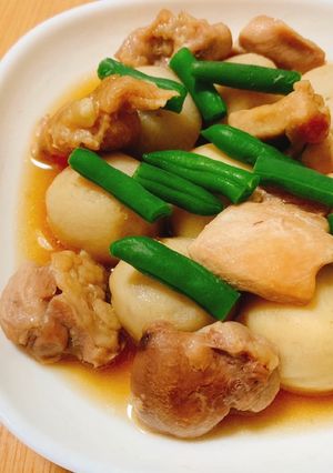 里芋と鶏肉のシンプル煮-レシピのメイン写真