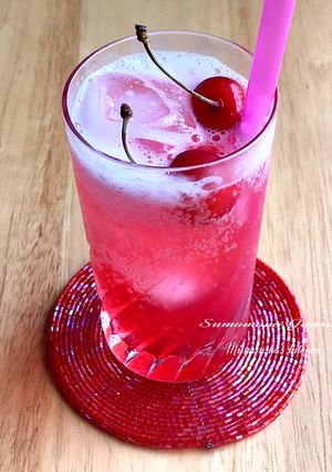 すももジュース（炭酸）-レシピのメイン写真