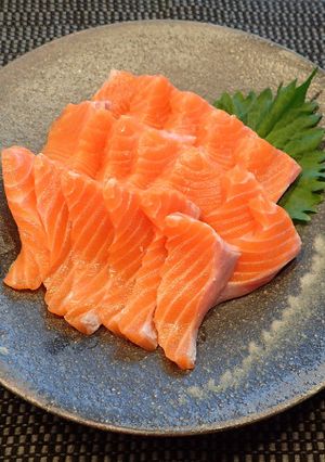 海峡サーモンの刺身-レシピのメイン写真