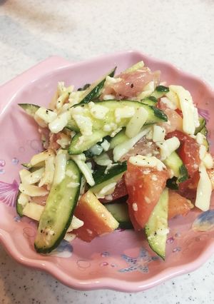 生ハムと野菜のチーズマリネ-レシピのメイン写真