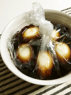 ♡かた茹で卵の、簡単!味玉 〜!♡-レシピのメイン写真
