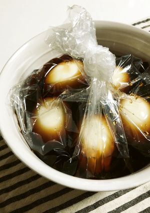 ♡かた茹で卵の、簡単!味玉 〜!♡-レシピのメイン写真