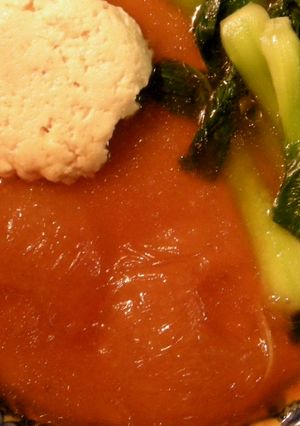 今日は豪華に！フカヒレの姿煮とささみ豆腐-レシピのメイン写真