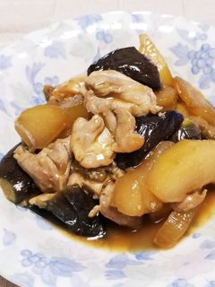 ☆冬瓜・茄子・鶏肉の中華炒め☆-レシピのメイン写真