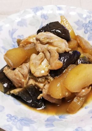 ☆冬瓜・茄子・鶏肉の中華炒め☆-レシピのメイン写真