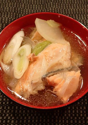 海峡サーモンのあら汁-レシピのメイン写真