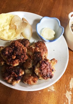 揚げない！マヨと米粉とコーラ豆乳の唐揚げ-レシピのメイン写真