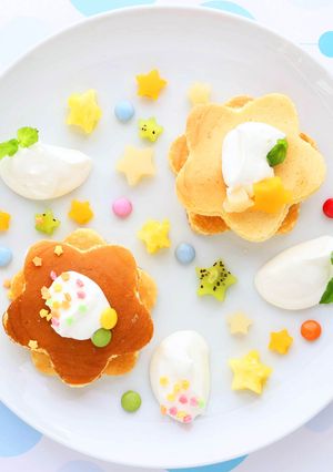 七夕★キラキラ星のパンケーキ-レシピのメイン写真