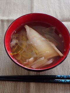 ヒラマサのあら汁-レシピのメイン写真