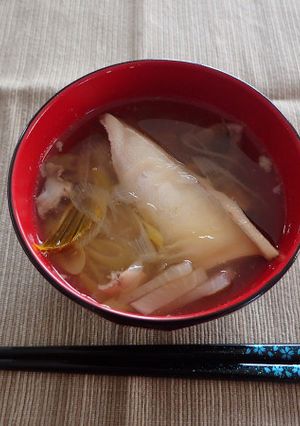 ヒラマサのあら汁-レシピのメイン写真