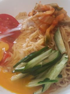 サッポロ一番で簡単まぜそば-レシピのメイン写真