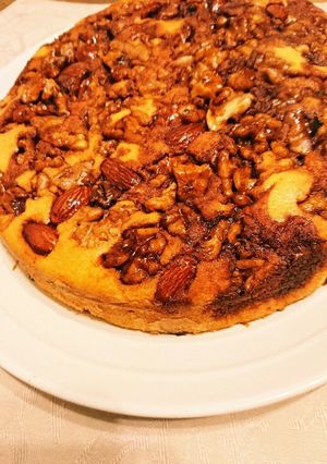 キャラメルナッツのケーキ(#^.^#)-レシピのメイン写真