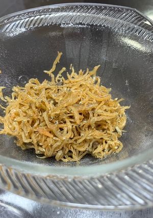 エビちりめん山椒を作りました-レシピのメイン写真