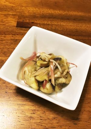 とにかく簡単！！ナスと茗荷の和風ナムル-レシピのメイン写真