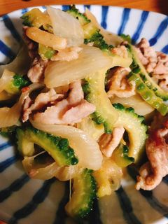 ゴーヤの味噌炒め-レシピのメイン写真