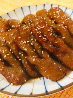簡単こんにゃく甘辛煮-レシピのメイン写真