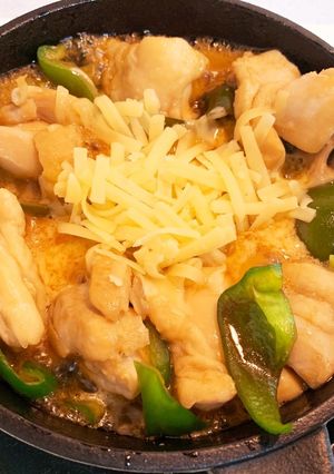 超時短！チーズダッカルビ風料理-レシピのメイン写真