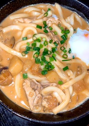 リメイククリーミーカレーうどん(古奈屋風-レシピのメイン写真