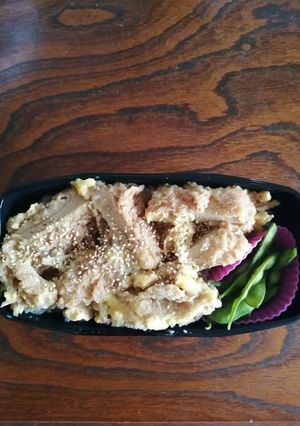 ◎旦那弁当◎その24『チキンカツ丼』-レシピのメイン写真