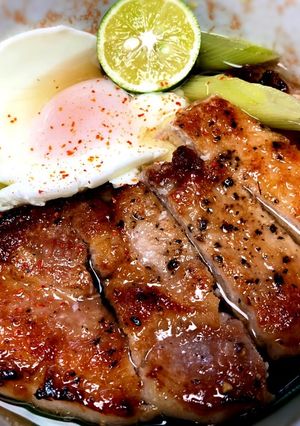 豚テキうどん-レシピのメイン写真