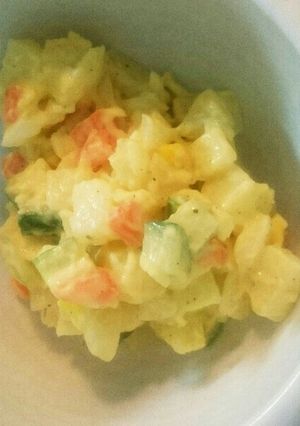 新じゃが食感を活かせたポテトサラダ-レシピのメイン写真
