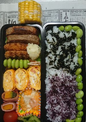 高校生男子弁当(^-^)35-レシピのメイン写真